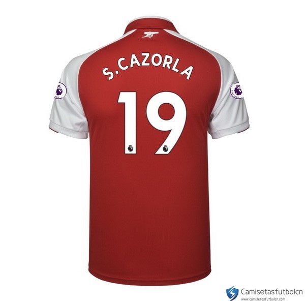 Camiseta Arsenal Primera equipo S.Cazorla 2017-18